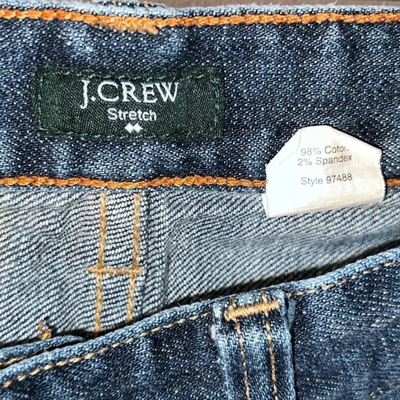 J.Crew Factory, 27S, stretch boot cut, mid rise, five pocket button zip denim - Picture 9 of 10